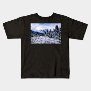 Highwood Pass Alberta Kids T-Shirt